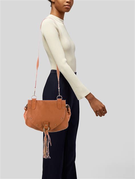 see by chloe tassel bag|See by Chloé Leather Tassel Crossbody Bag .